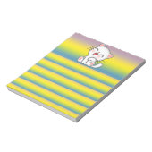 Katze Notizblock (Rotiert)