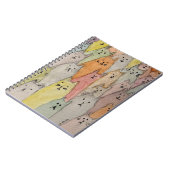 Katze Notizblock (Linke Seite)