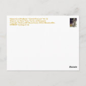 Katze Nr.32 * Katzen-Postkarten * Cat-Art-Postcard Postkarte (Rückseite)