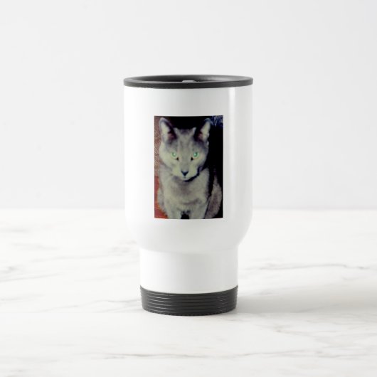 Katze Nr. 6, Reisebüro Reisebecher (Mittel)