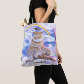 Katze oder Einhorn - Caticorn Tasche (Von Nahem)