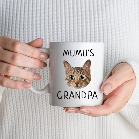 Katze Oma Gesicht Name Kitten Pet Liebhaber Eigent Tasse