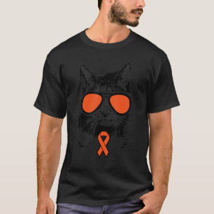 Katze Orange Band Leukämie-Bewusstsein Klassiker T-Shirt