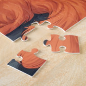 Katze Orange und Weiß Puzzle (Seite)