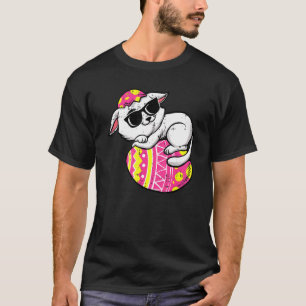 Katze Ostereier-Suche Süße Katze Kätzchen Jungen M T-Shirt