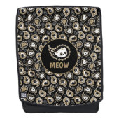 Katze Paisley Rucksack (Vorderseite)