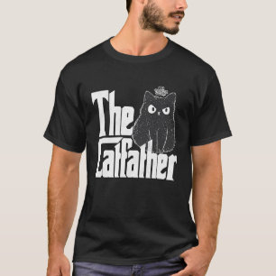 Katze Papa Der Katzenvater Verrückte Schlechte Kat T-Shirt