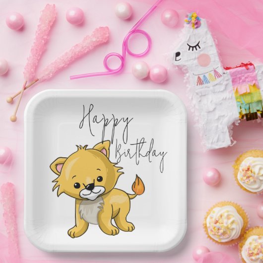 Katze Pappteller (Party)