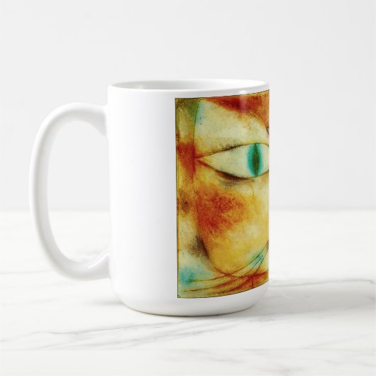 Katze Pauls Klee und Vogel-Tasse Kaffeetasse (Links)