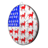 Katze + Paw-Flag Dartscheibe (Vorderseite rechts)