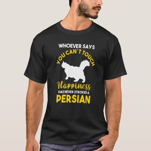 Katze Perser  4 T-Shirt (Vorderseite)