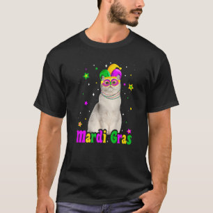 Katze Persische Maske Mardi Gras Karnivals Tiere K T-Shirt