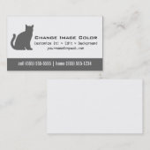 Katze - persönliche Visitenkarte (Vorne/Hinten)