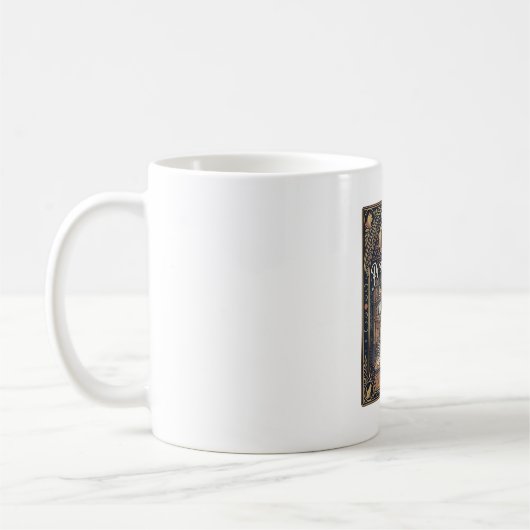 Katze Persönlicher Assistent Katze Lustig Besitzer Kaffeetasse (Links)