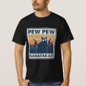 KATZE PEW PEW MADAFAKAS VINTAGE SHIRT (Vorderseite)