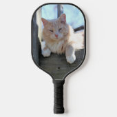Katze Pickleball Schläger (Vorderseite)