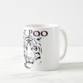 Katze Poo Kaffee-Tasse Kaffeetasse (VorderseiteRechts)