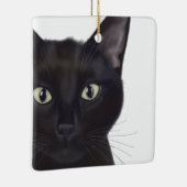 Katze, Portrait von Gus Keramikornament (Rechts)