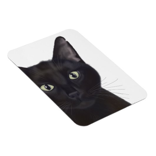 Katze, Portrait von Gus Magnet (Rechte Seite)