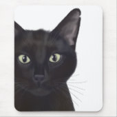 Katze, Portrait von Gus Mousepad (Vorne)