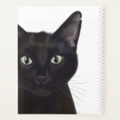 Katze, Portrait von Gus Planer (Rückseite)