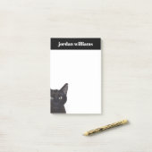 Katze, Portrait von Gus Post-it Klebezettel (Auf Schreibtisch)