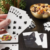 Katze, Portrait von Gus Spielkarten (In Situ)