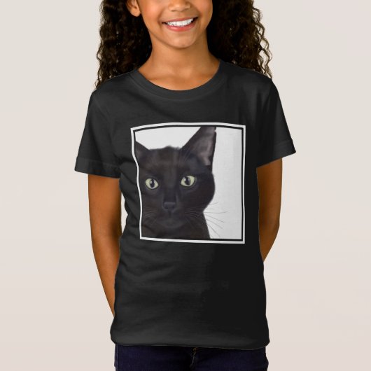 Katze, Portrait von Gus T-Shirt (Vorderseite)