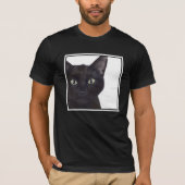 Katze, Portrait von Gus T-Shirt (Vorderseite)