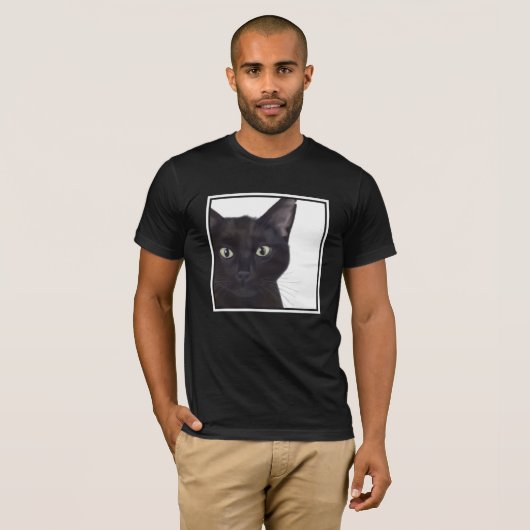 Katze, Portrait von Gus T-Shirt (Vorne ganz)
