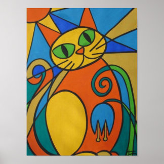 Katze Poster