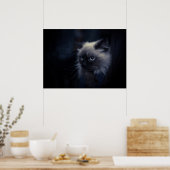 Katze Poster (Küche)