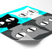Katze Poster (Ecke)