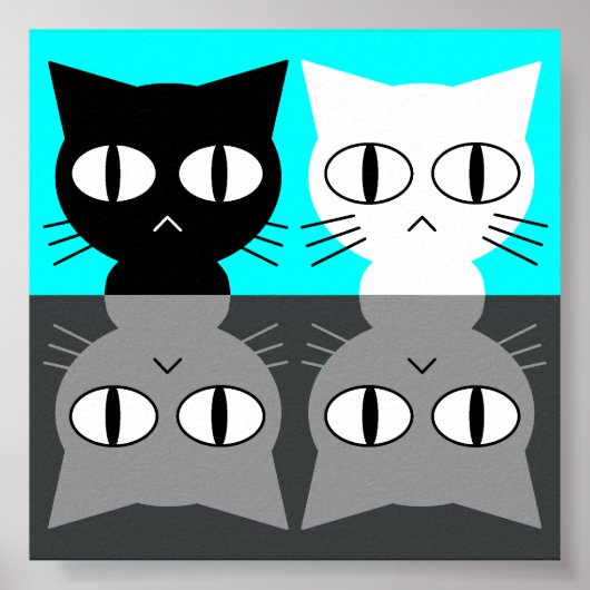 Katze Poster (Vorne)