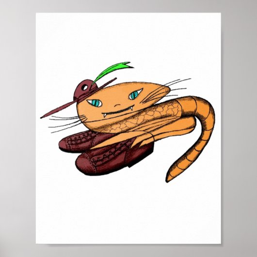 Katze Poster (Vorne)