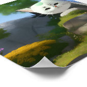 Katze Poster (Ecke)