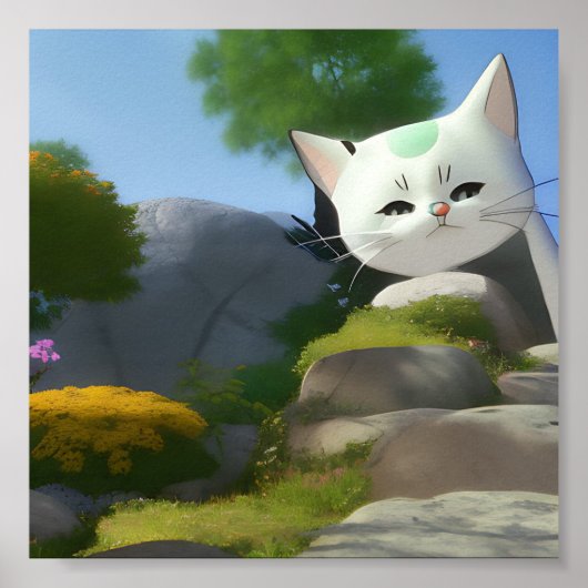 Katze Poster (Vorne)