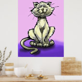 Katze Poster (Küche)