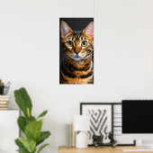 Katze Poster (Heimbüro)