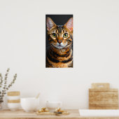 Katze Poster (Küche)