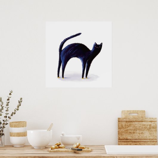 Katze Poster (Küche)