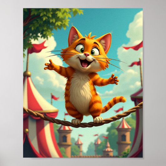 Katze Poster (Vorne)