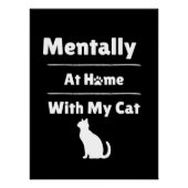 Katze Poster (Vorderseite)