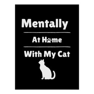 Katze Poster