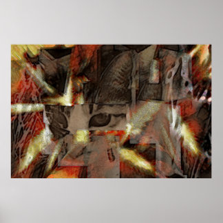 Katze Poster