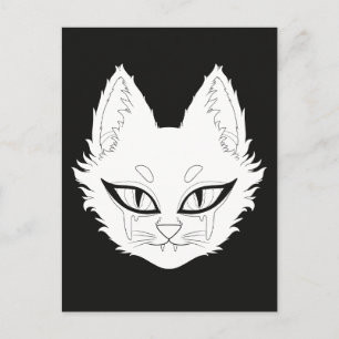 Katze Postkarte
