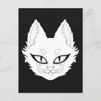 Katze Postkarte