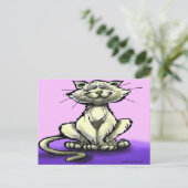 Katze Postkarte (Stehend Vorderseite)