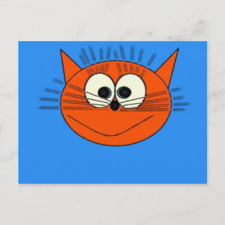 Katze Postkarte
