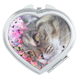 Katze Purfect kompakter Spiegel Taschenspiegel
